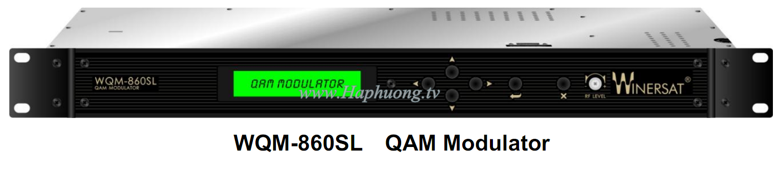 QAM Modulator Winersat WQM-860SL