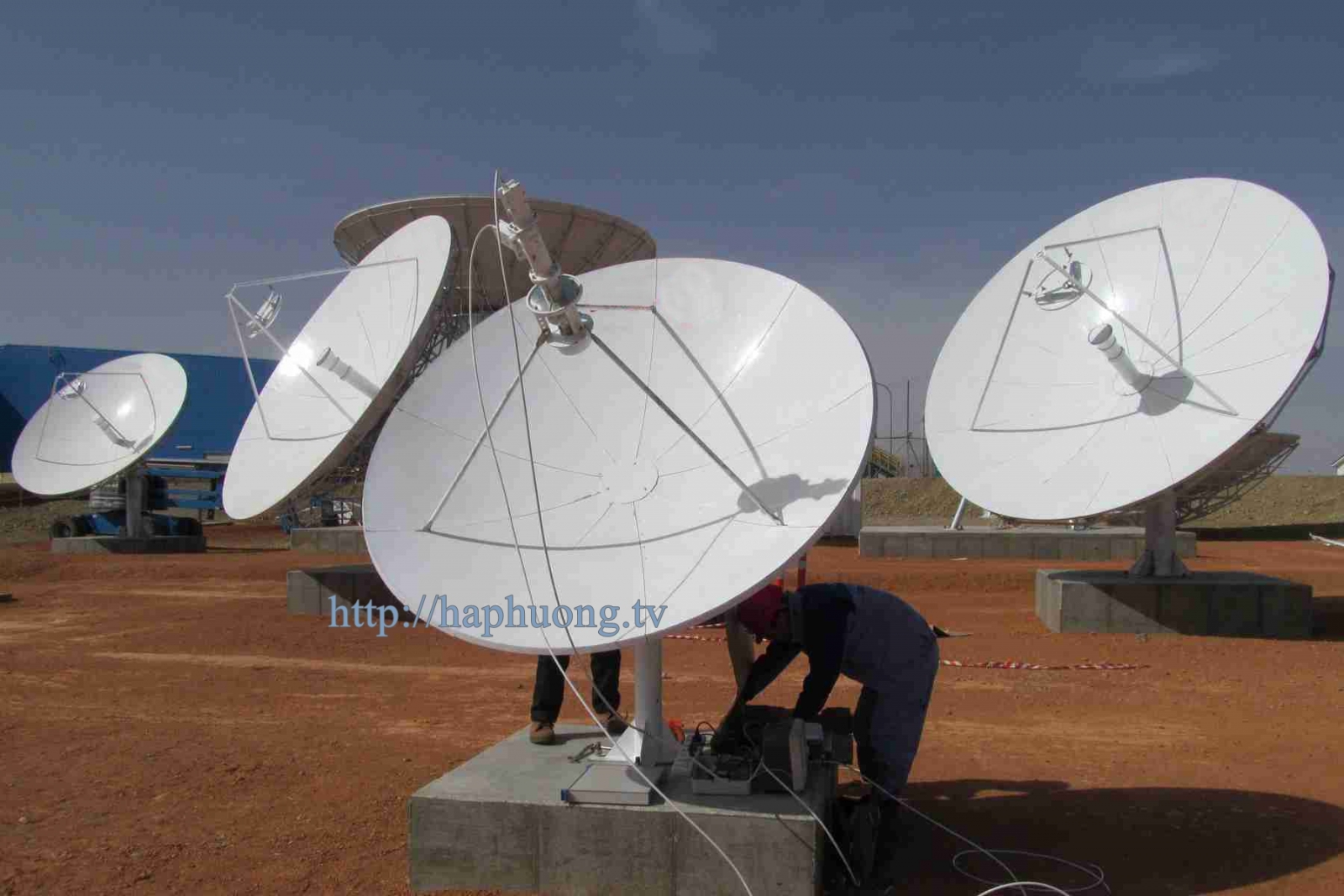 4.5M C band TVRO Receive Only Antenna In Mogolian