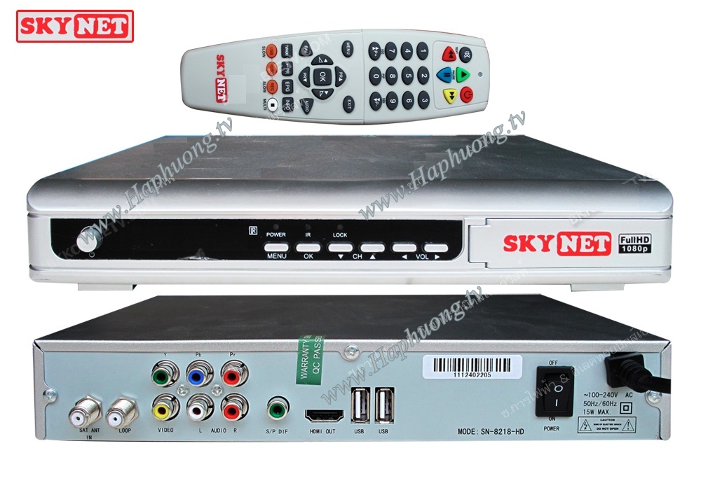 Bộ thiết bị thu gói kênh Skynet Myanmar