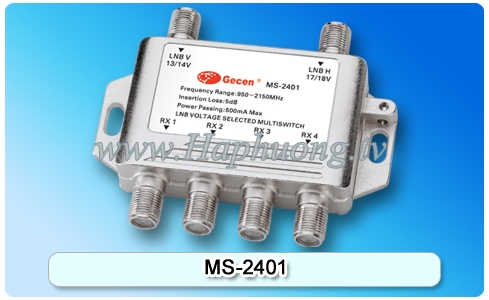 Thiết bị chuyển mạch Multiswitch Gecen MS-2401