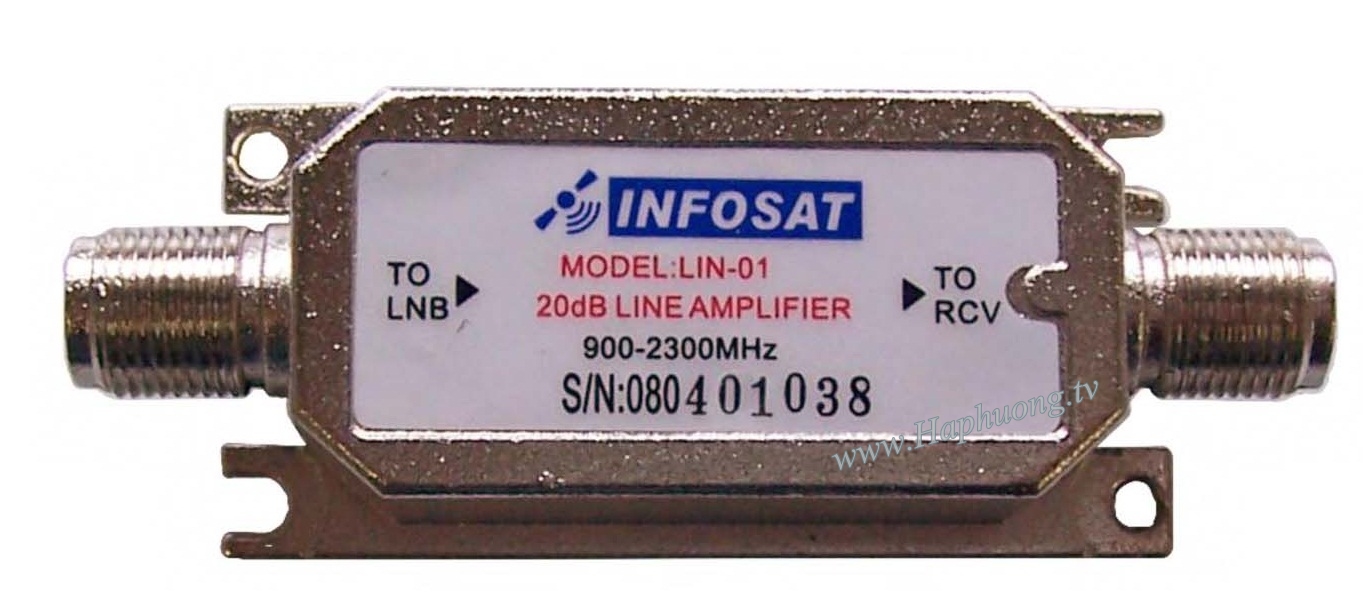 Khuếch đại tín hiệu đường dây anten Parabol Infosat LIN-01