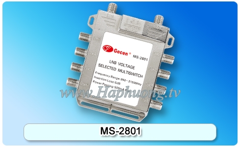Thiết bị chuyển mạch Multiswitch Gecen MS-2801