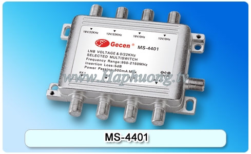 Thiết bị chuyển mạch Multiswitch Gecen MS-4401