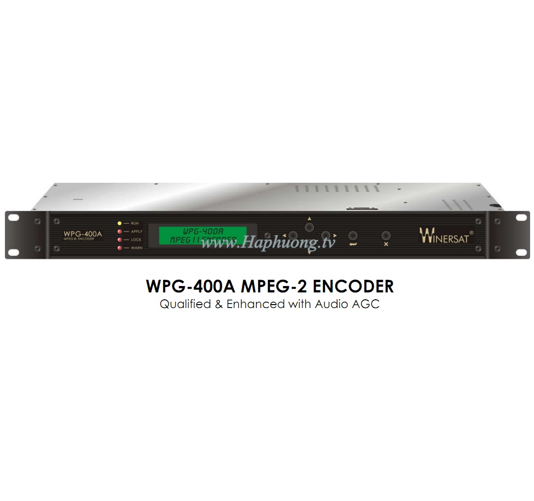 Encoder MPEG 2 Winersat WPG-400A